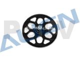 H60198QAT 131T M0.8 Autorotation Tail Drive Gear Black